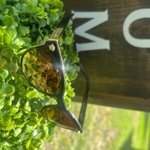 Versace Brown Sunglasses.